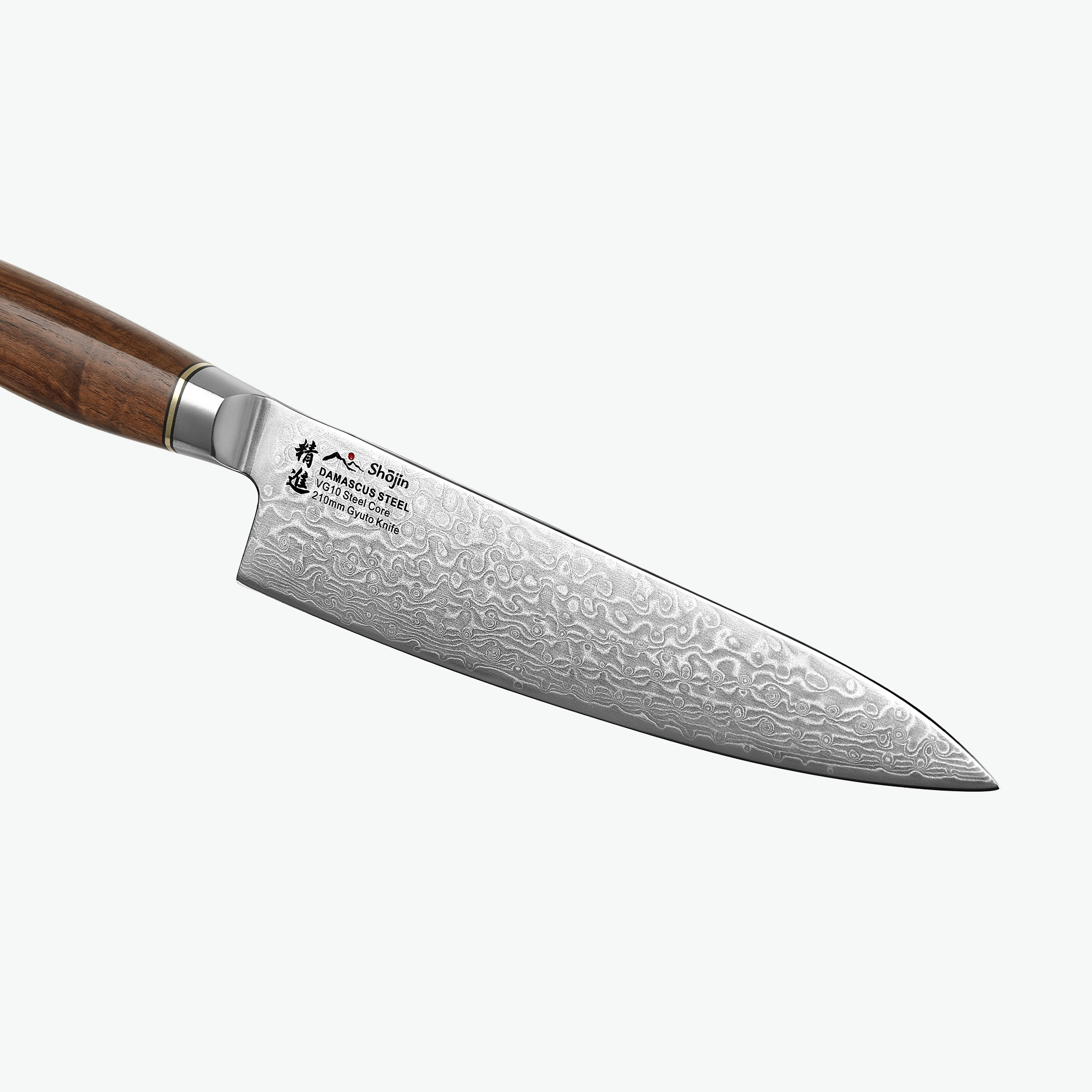 Shojin Kaku Gyuto Chef's Knife – Walnut
