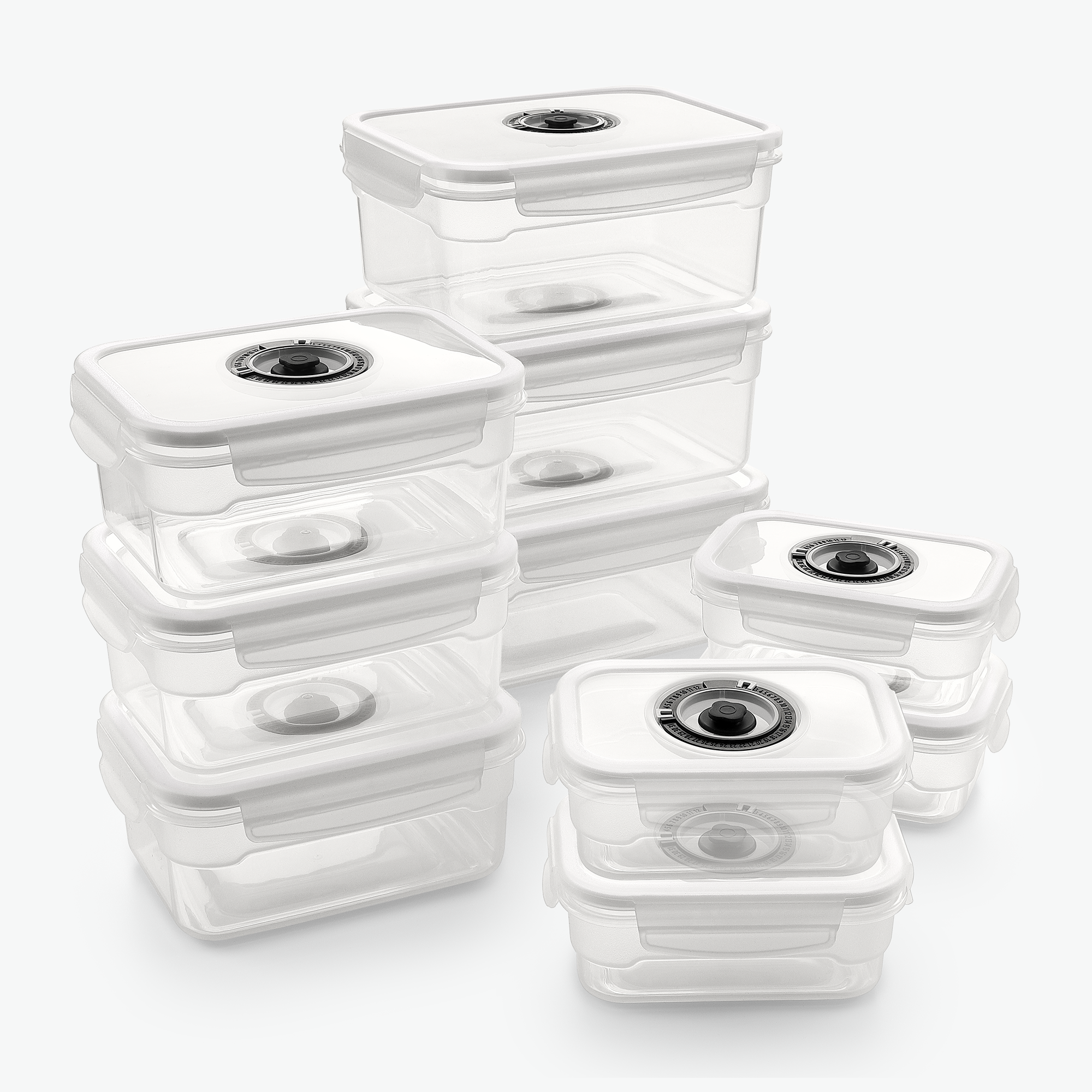 Plastic Vacuum Container Set