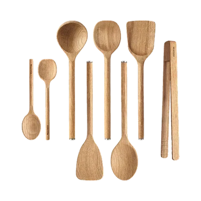 Küchenhelfer-Set aus Holz