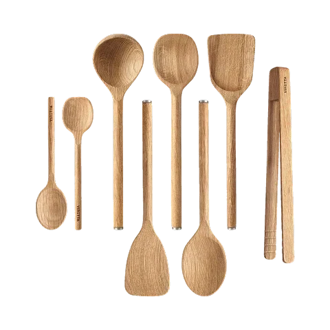 Küchenhelfer-Set aus Holz