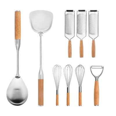 Küchenhelfer-Set aus Metall
