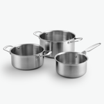 Kochtopf-Trio-Set - 3-teilig / Ohne