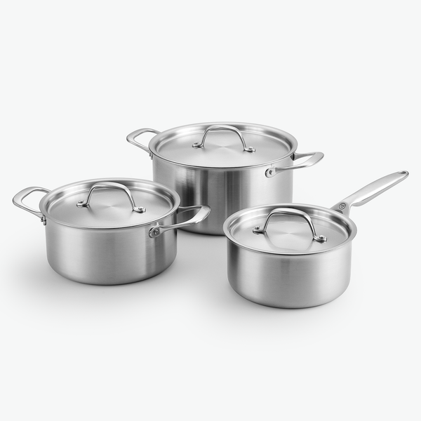 3-ply Pfannen- & Topfset - Keramik