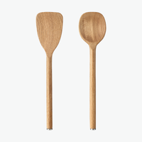 Wooden cooking spoon/spatula - Duo set of 2 pieces