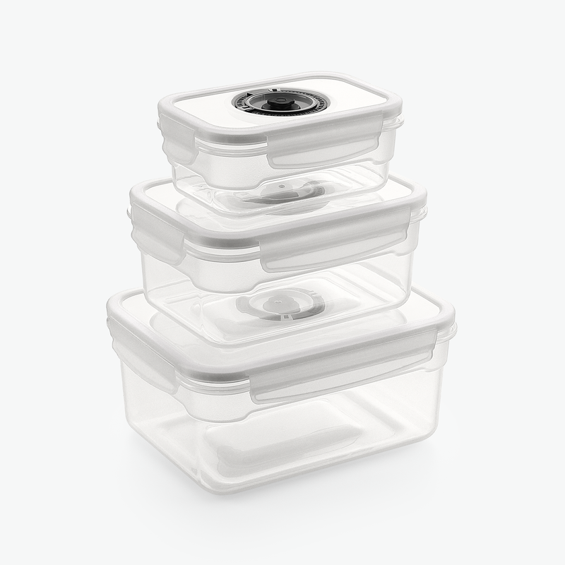 Plastic Vacuum Container Set