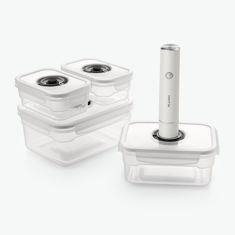 Plastic Vacuum Container Set