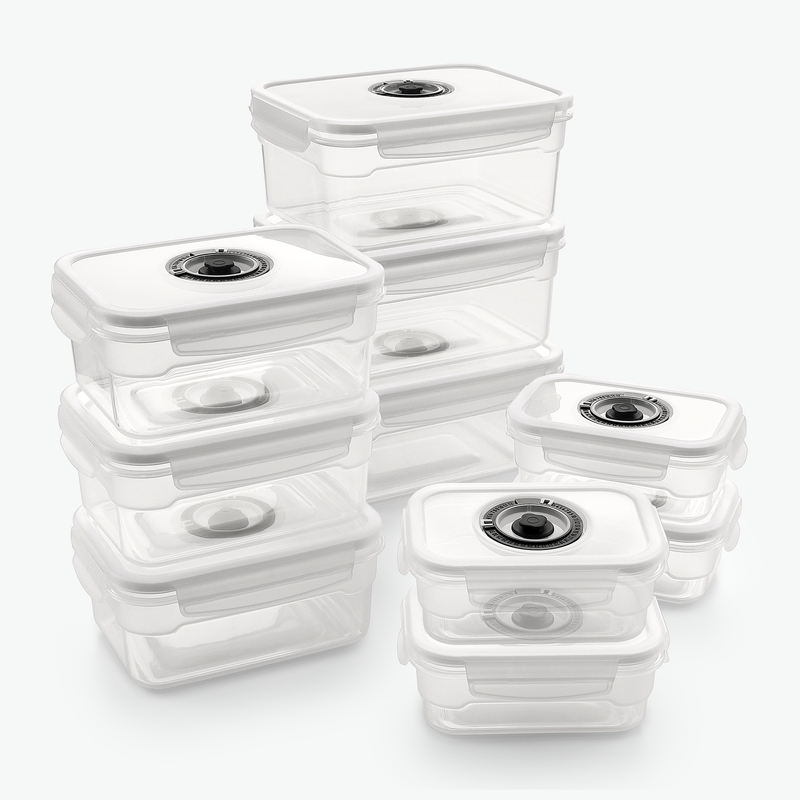 Plastic Vacuum Container Set