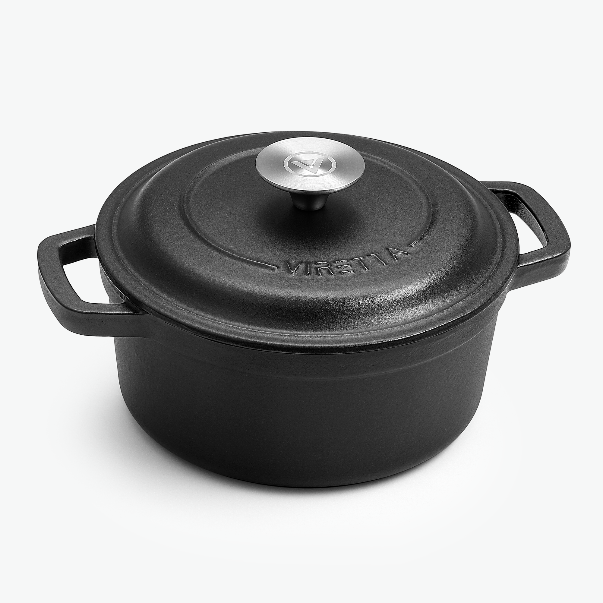 Enameled Cast Iron Pot – Ø20 cm, 2 Liters