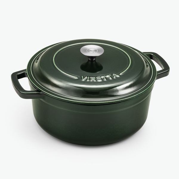 Emaillierter Gusseisentopf – Ø28 cm, 6 Liter