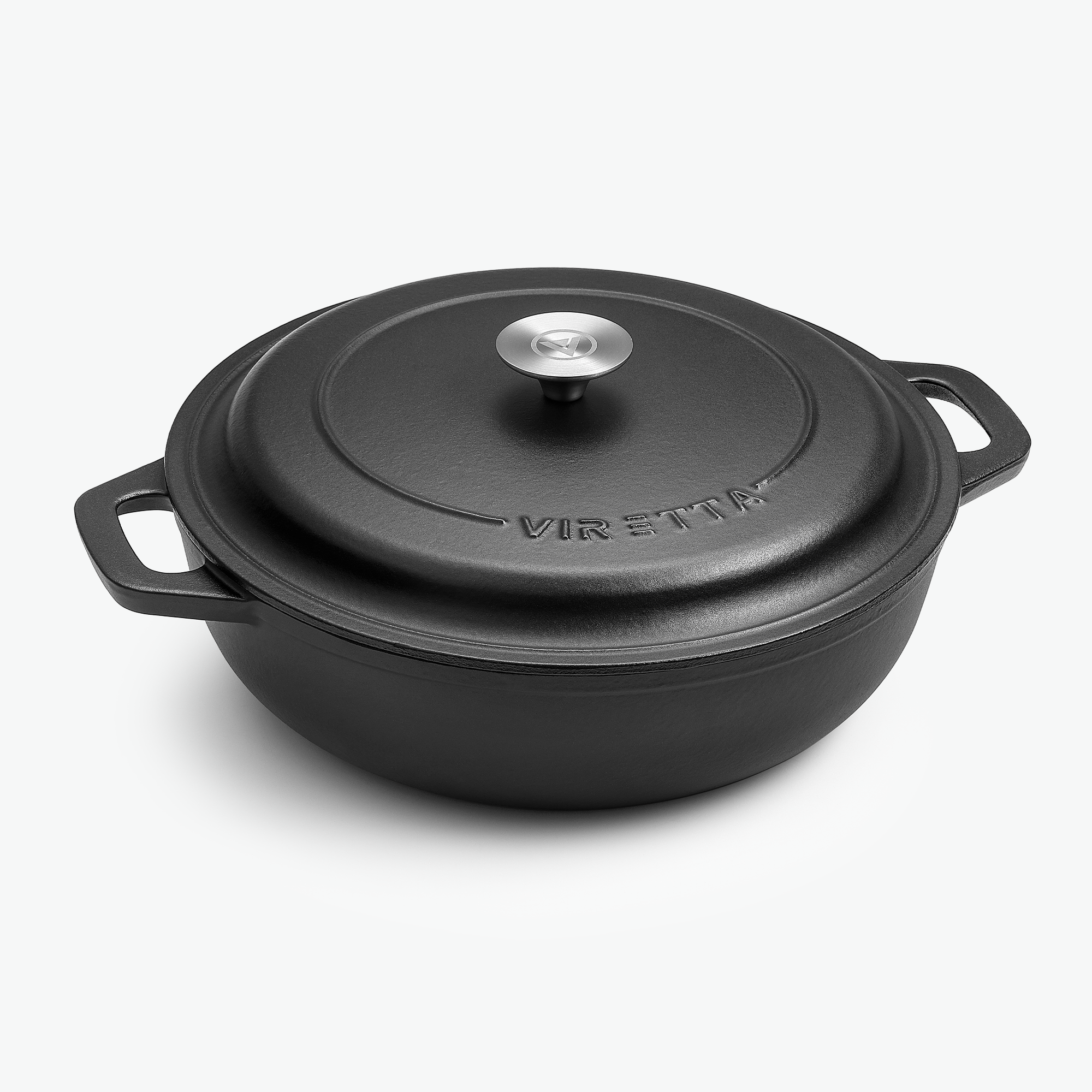 Enamelled Cast Iron Roaster – Ø30 cm, 4.8 Litres
