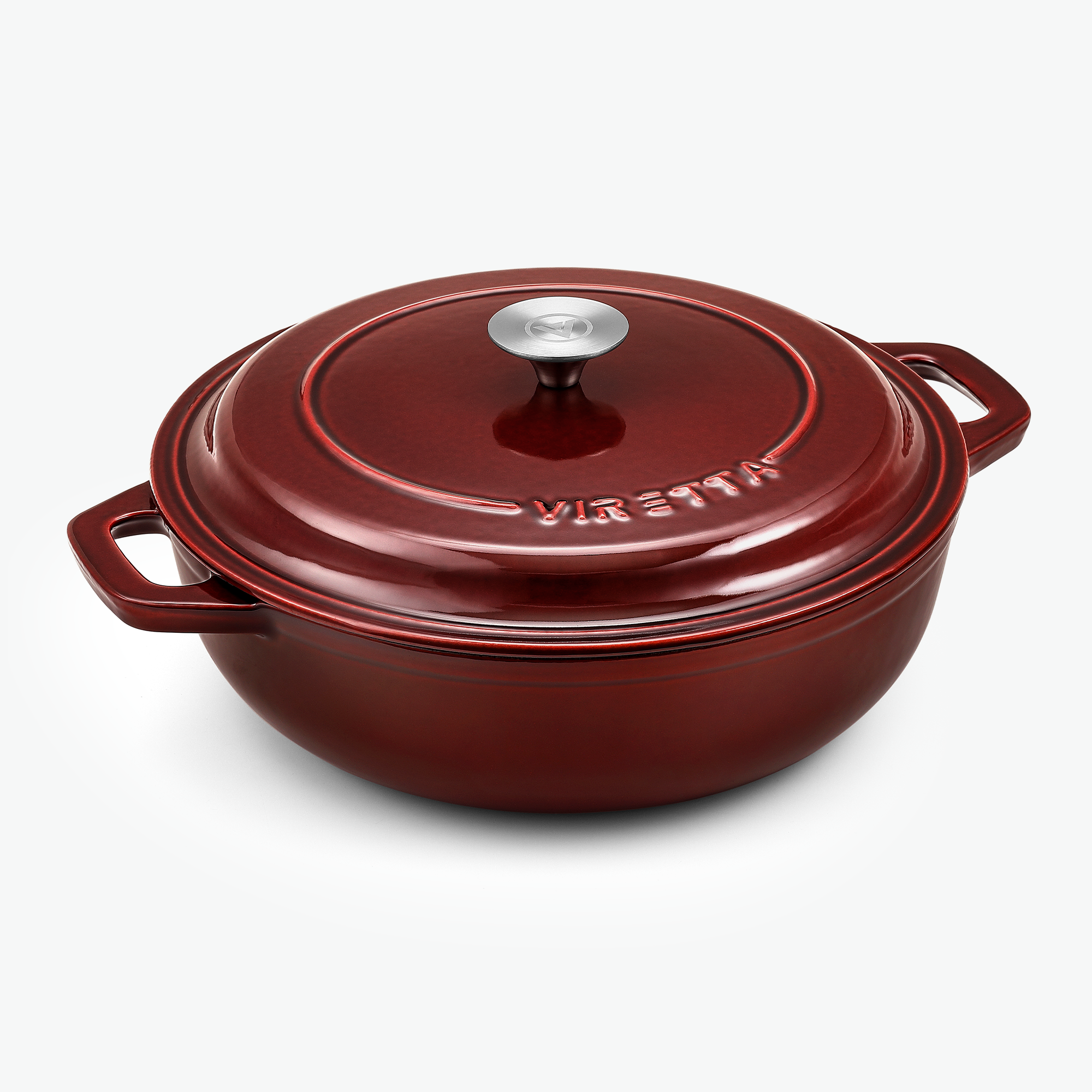 Enamelled Cast Iron Roaster – Ø30 cm, 4.8 Litres